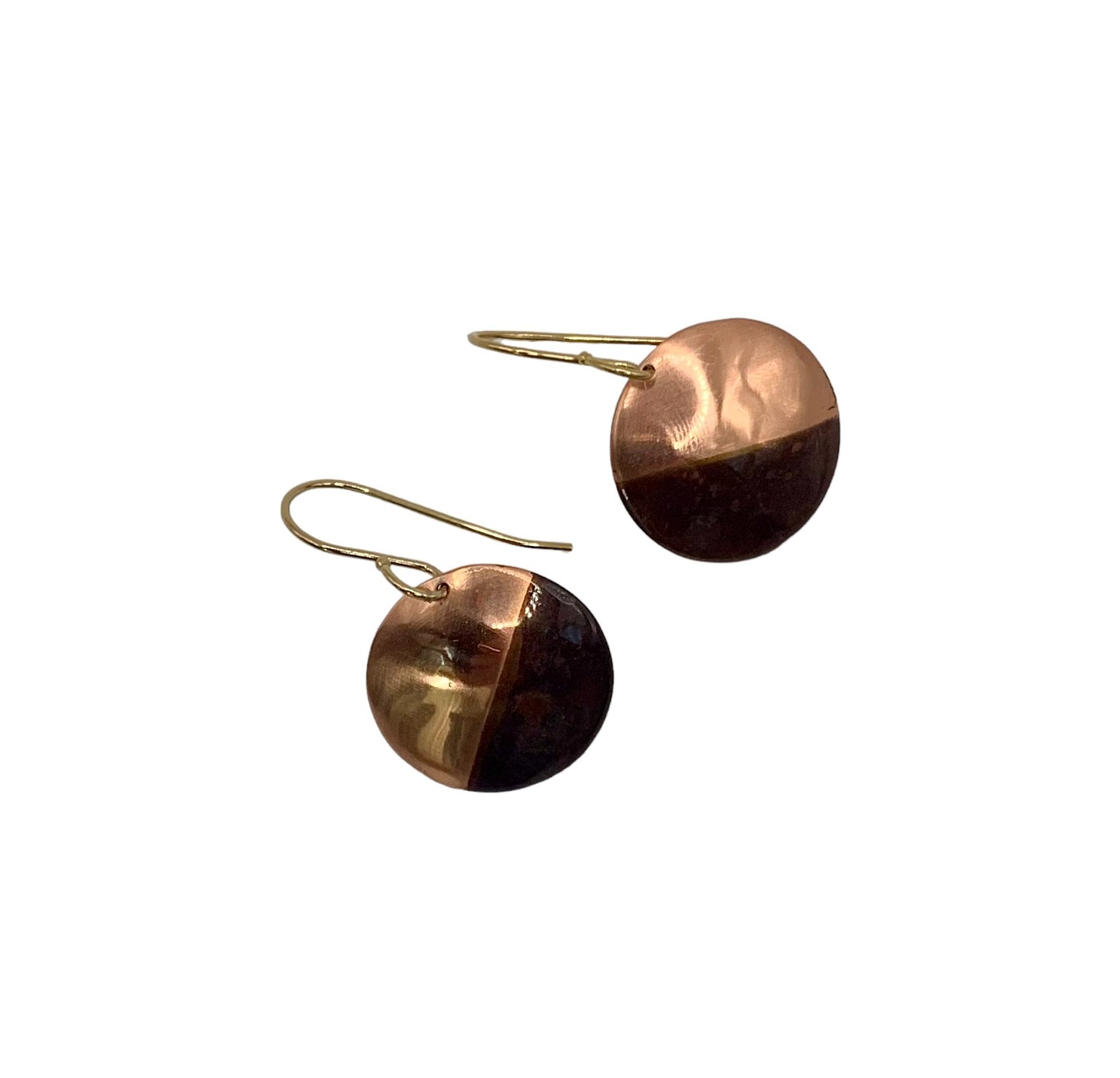 Copper Dangle Earrings