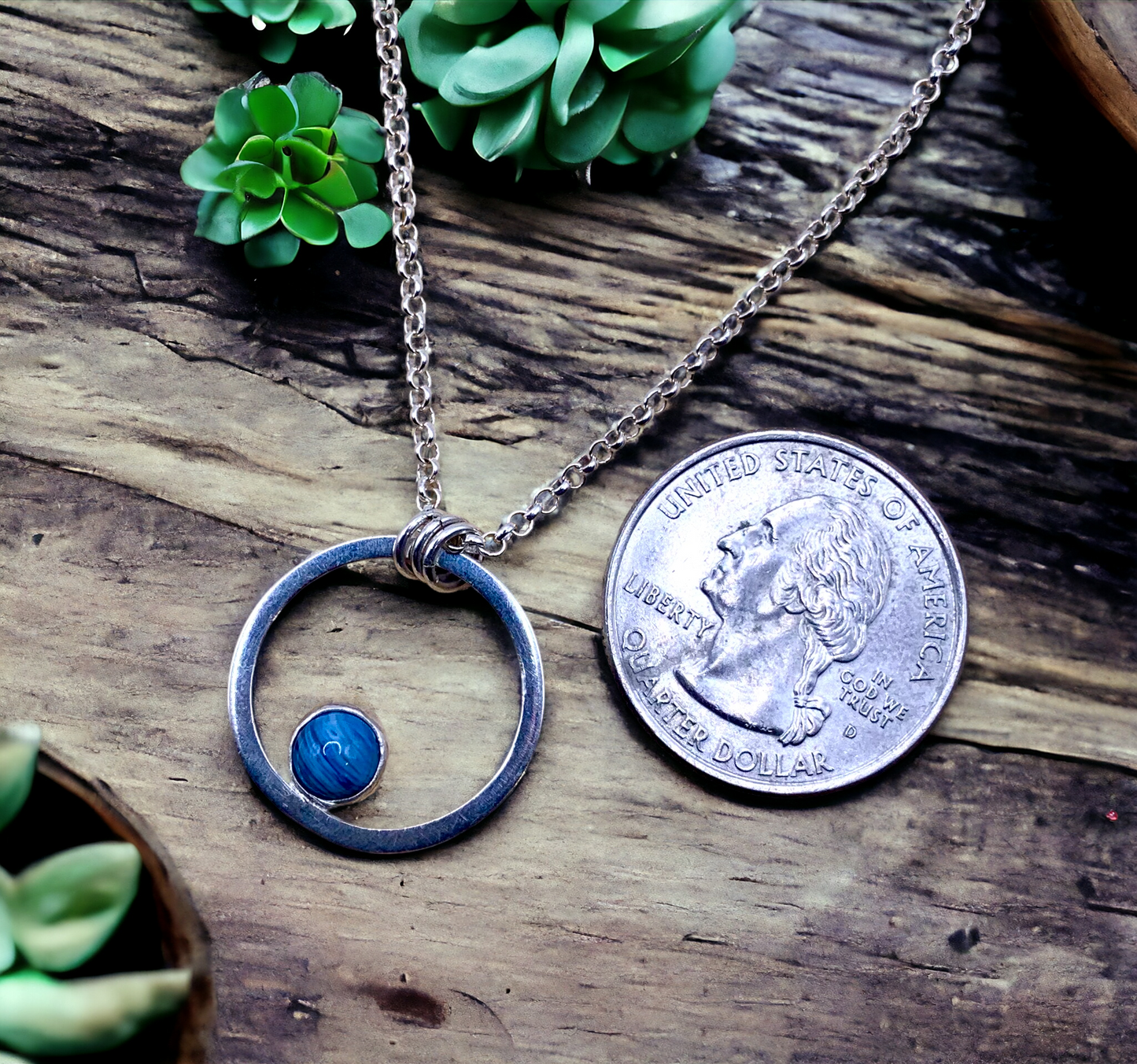 Swedish Blue Harmony Pendant